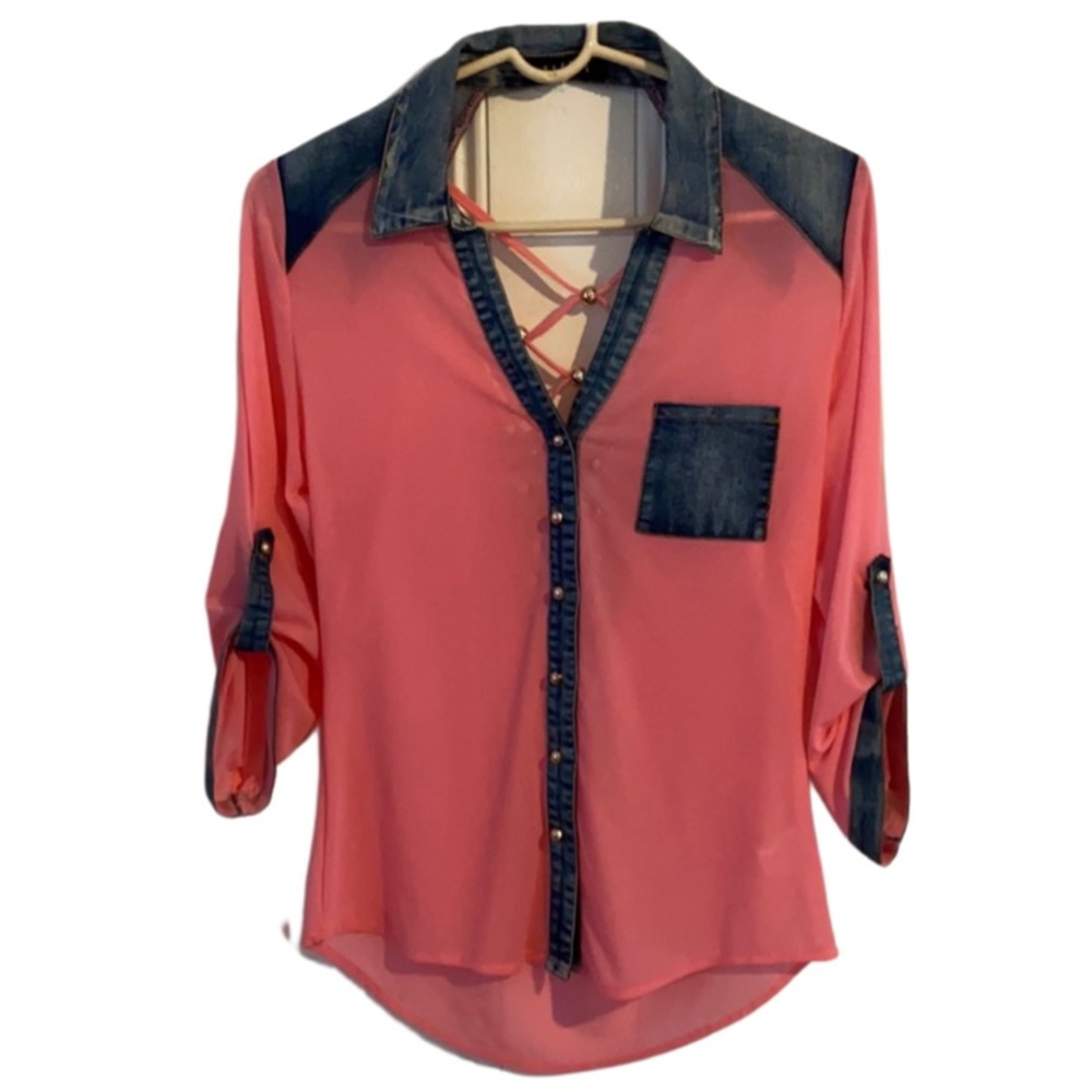 Boutique sheer fashion top - Picture 3 of 8